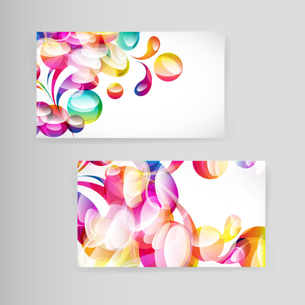 Abstract colorful arc-drop background.  - Wektor, obraz
