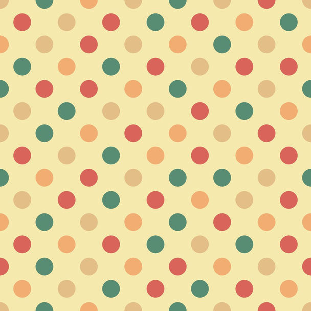 Seamless polka dots - Vecteur, image