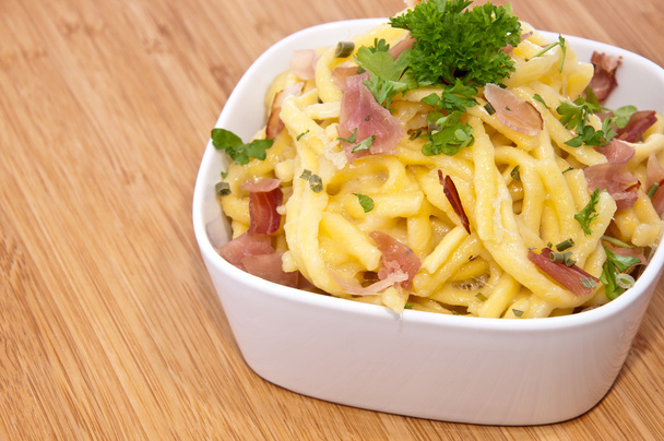 Bowl with Cheese Spaetzle - Photo, Image