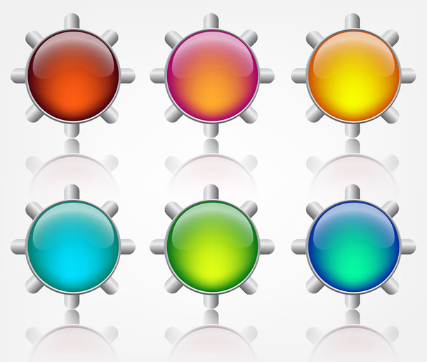 Buttons colour - Vector, Image
