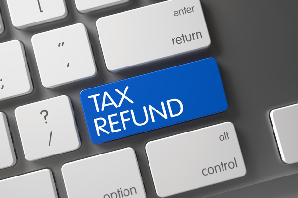 Tax Refund Key. - Fotografie, Obrázek