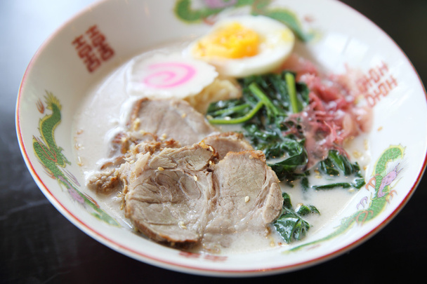 tészta ranmen japán étel - Fotó, kép