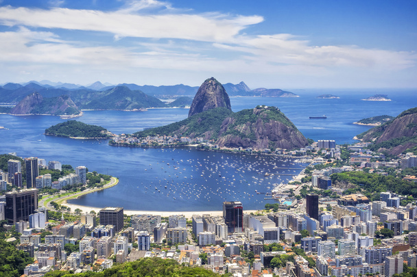 Сахарная гора в Рио-де-Жанейро, Бразилия
 - Фото, изображение