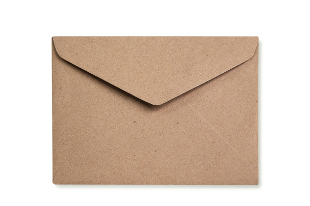 конверт на белом фоне - Фото, изображение