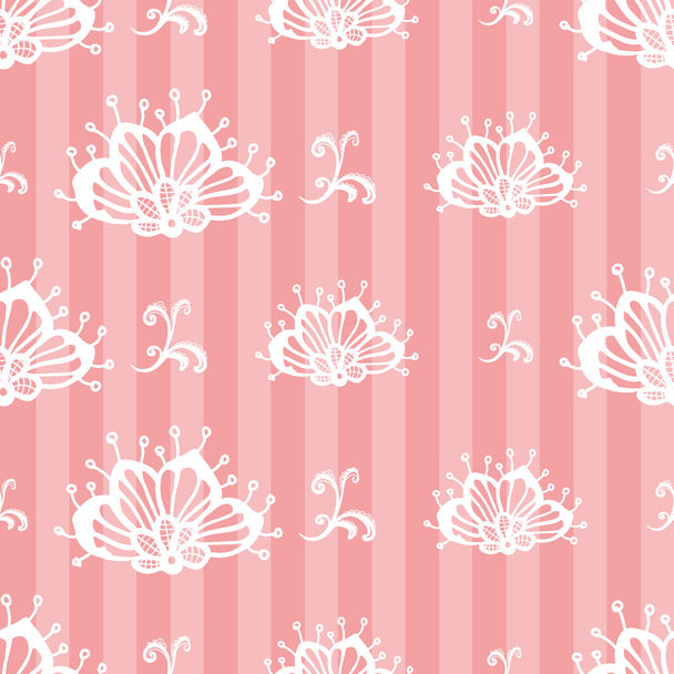  vintage lacy pattern  - Vector, Image