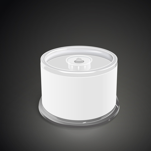 blank CD container - Vektor, Bild