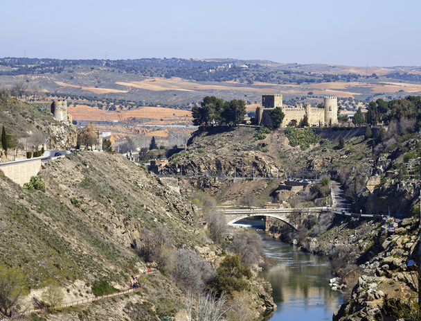 Kasteel San Servando in Toledo, Spanje - Foto, afbeelding