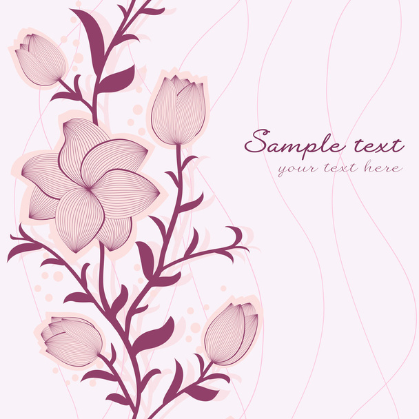  floral seamless pattern - Foto, Imagem
