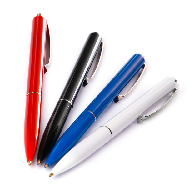 Ballpoint pens isolated - Фото, изображение