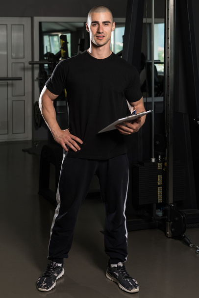 Personal Trainer With Clipboards - Foto, imagen