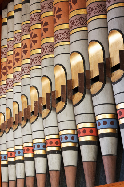 Church organ pipes - Photo, Image