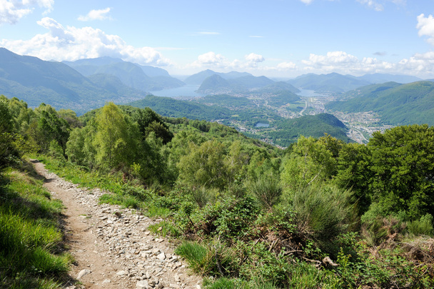 Paisaje de la región de Lugano
 - Foto, imagen