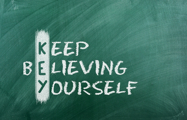 Keep believing yourself - Φωτογραφία, εικόνα