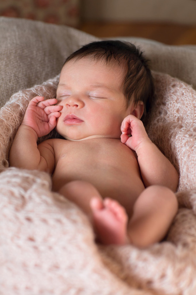 sleeping newborn baby - Foto, Imagem