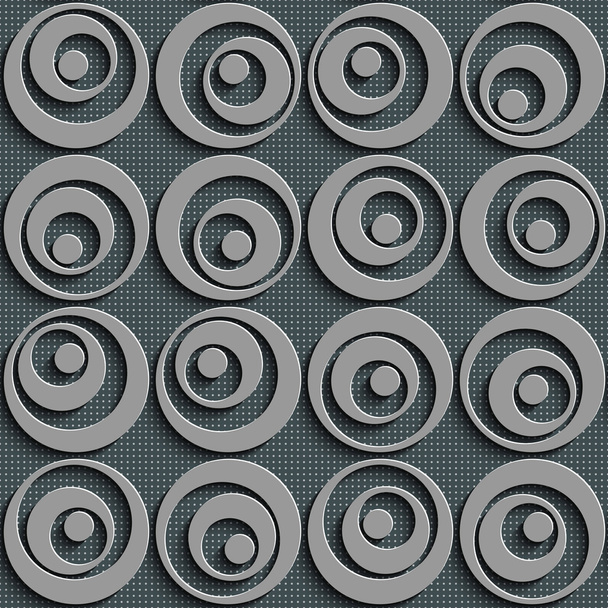 Seamless Circle Pattern - Vektor, obrázek