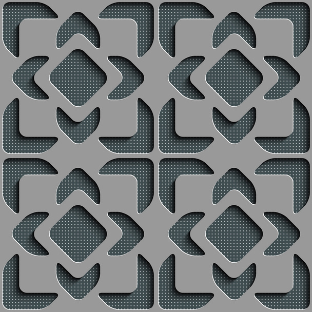 Seamless Geometric Pattern - Vetor, Imagem