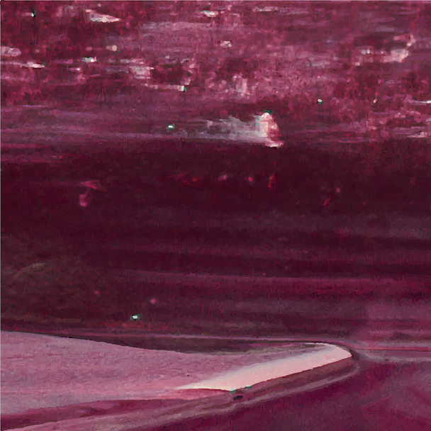 Vector abstracto fondo textura cepillo trazo pintado a mano con pintura acrílica, crema rosa violeta cereza oscura sobre blanco
 - Vector, imagen