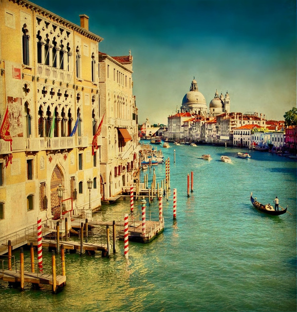 Μεγάλο κανάλι της Βενετίας  - Φωτογραφία, εικόνα