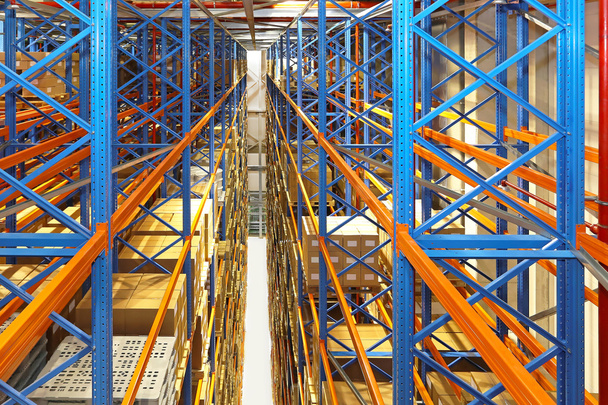 Automated Warehouse Storage - Photo, Image