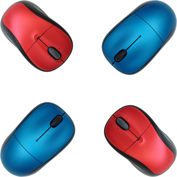 Colorful wireless mouses - 写真・画像