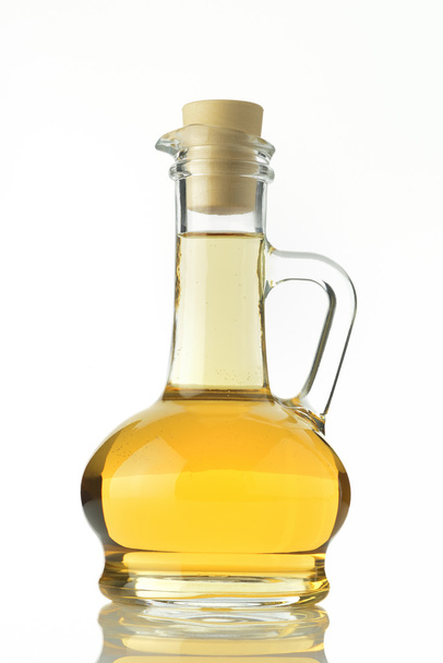 Apple Cider Vinegar on White Background - Foto, Imagem