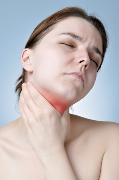 жінка з болем в шиї
 - Фото, зображення