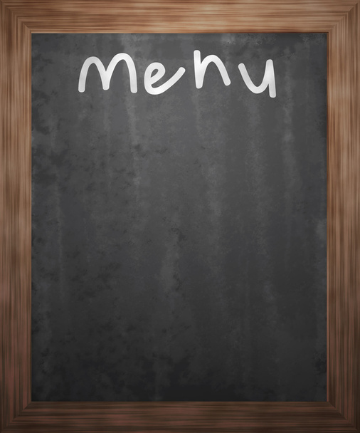 Menu Blackboard Background - Fotoğraf, Görsel
