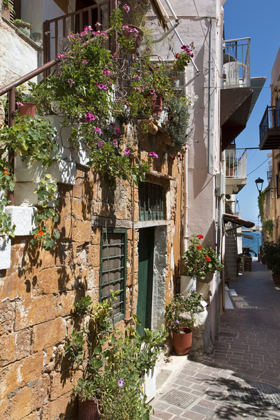Vicolo a Chania, Creta
 - Foto, immagini