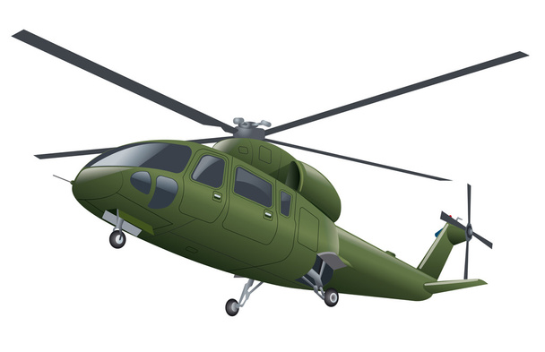 air force helicopter - Vector, Imagen