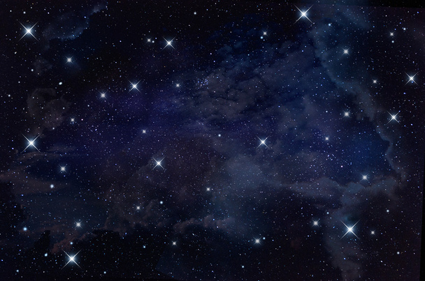 csillagos éjszaka ég a háttérben, absztrakt - Fotó, kép