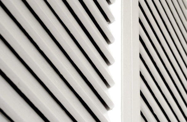 White closet door detail - Фото, изображение
