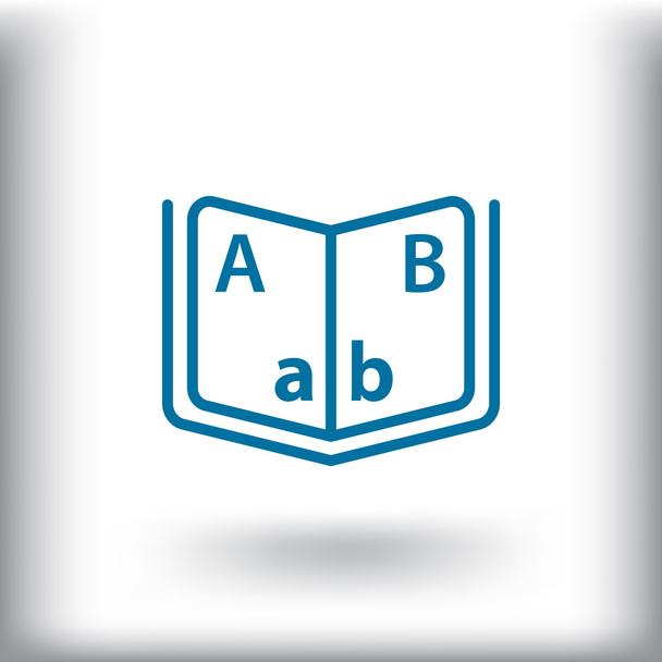abstract Book icon - Διάνυσμα, εικόνα