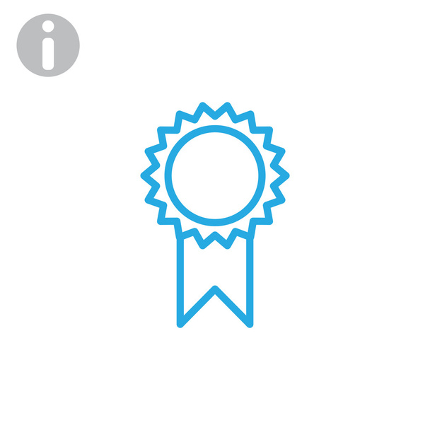 Vítěze medaile ikona - Vektor, obrázek