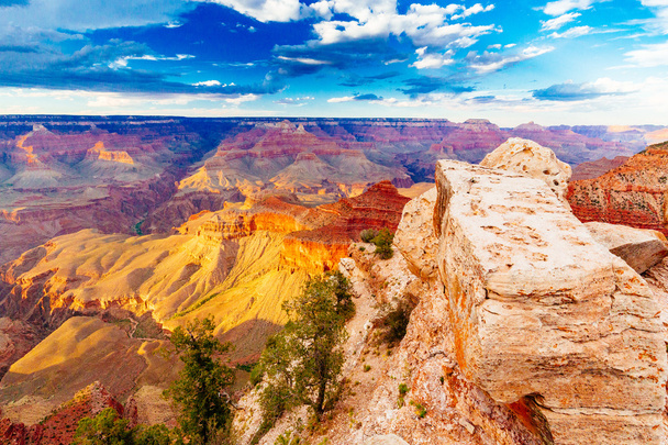 Matherpunkt, Aussichtspunkt, Grand Canyon Nationalpark, arizona, u - Foto, Bild