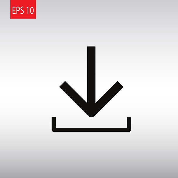Download arrow icon - Vector, afbeelding