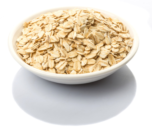 Cereales de avena crudos
 - Foto, imagen