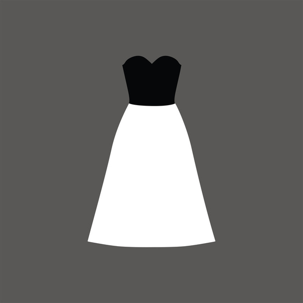 skirt. top. blouse. set of women's clothes drawn in the vector.  - Διάνυσμα, εικόνα
