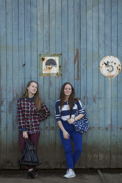 Two teen girls - Photo, Image