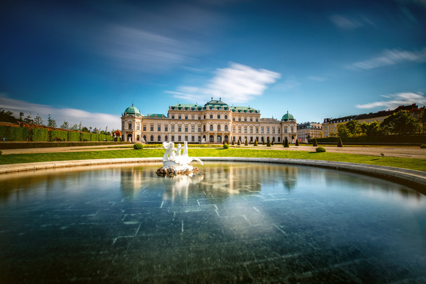 Belvedere κτιριακό συγκρότημα στη Βιέννη της Αυστρίας - Φωτογραφία, εικόνα
