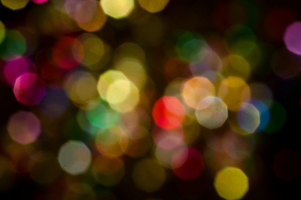 разноцветные размытые огни праздника
  - Фото, изображение