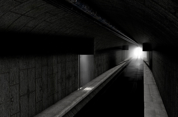 Podzemní kanalizace - Fotografie, Obrázek