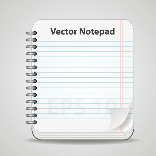 Notebook Vector - Вектор, зображення