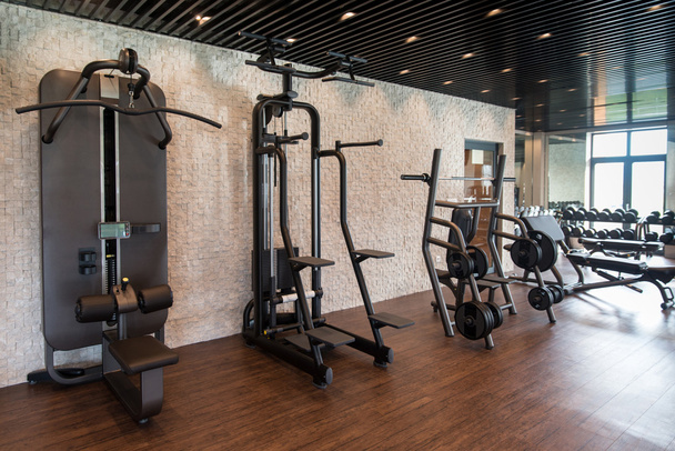 Large Modern Gym With Workout Equipment - Photo, Image