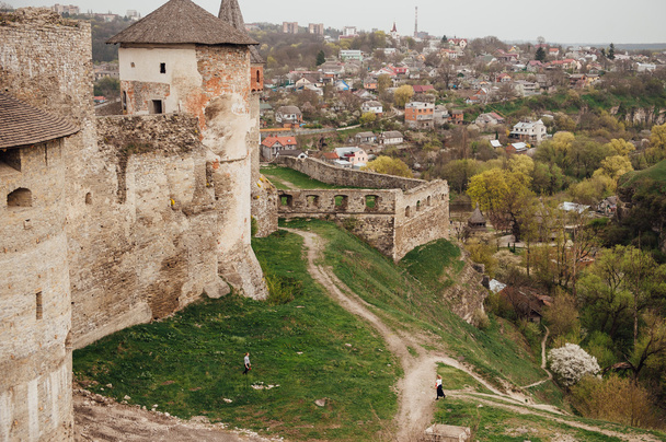 medieval castle fortress Kamenetz-Podolsk Ukraine - Φωτογραφία, εικόνα