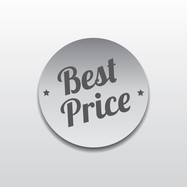 best price promo sale sticker  - Vector, Image