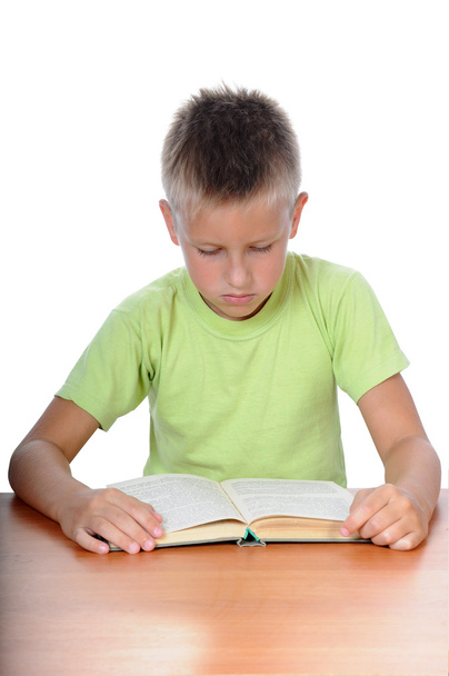 young boy learning - Photo, Image