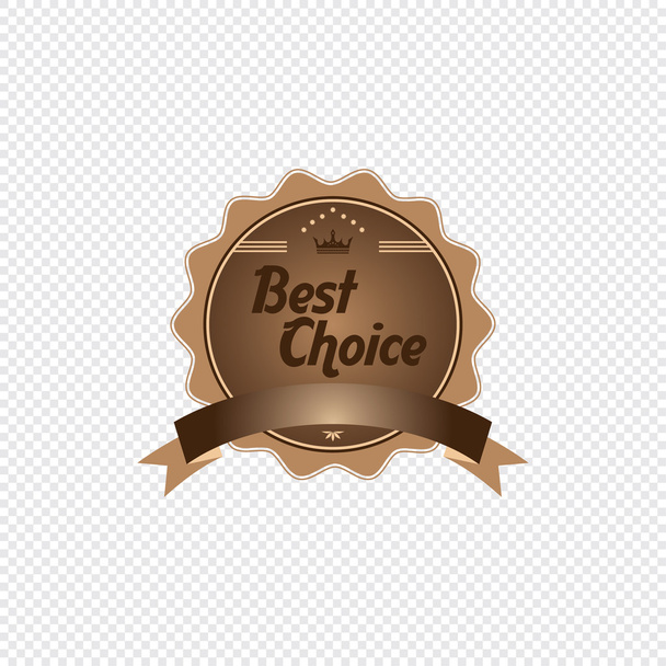 Best Choice label - Vector, Image