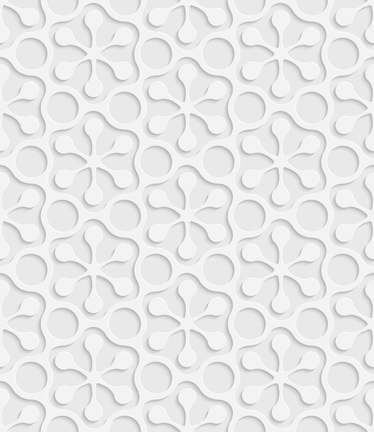 naadloze sneeuwvlok patroon - Vector, afbeelding