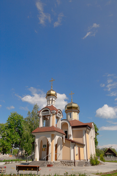 Kostel svatého Mikuláše v obci Romanowicz Gomelskaja oblast, Bělorusko. - Fotografie, Obrázek