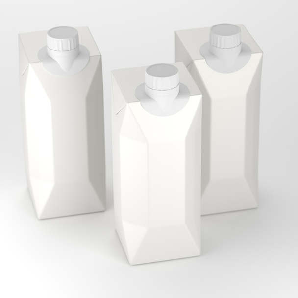 blank cartons for juice/milk - Photo, Image